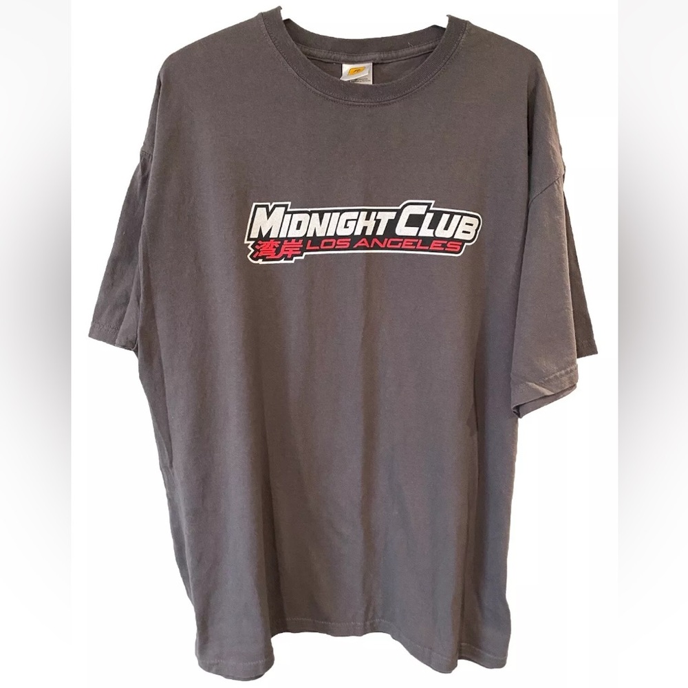 Vintage 2008 Midnight Club Los Angeles Shirt Mens XL Rockstar Game PS3 Xbox 360